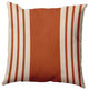 26"x26" Stripe Decorative Throw Pillow, Sienna