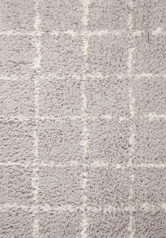 Angela Rose x Loloi Amira Silver / Ivory 11''-6" x 15'' Area Rug