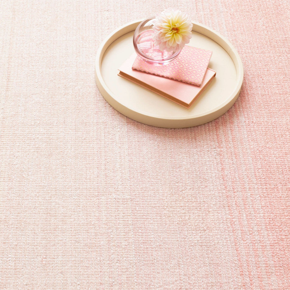 Dash & Albert Pandora Pink Hand Loom Knotted Rug, Pink, Runner-2'6" x 8'