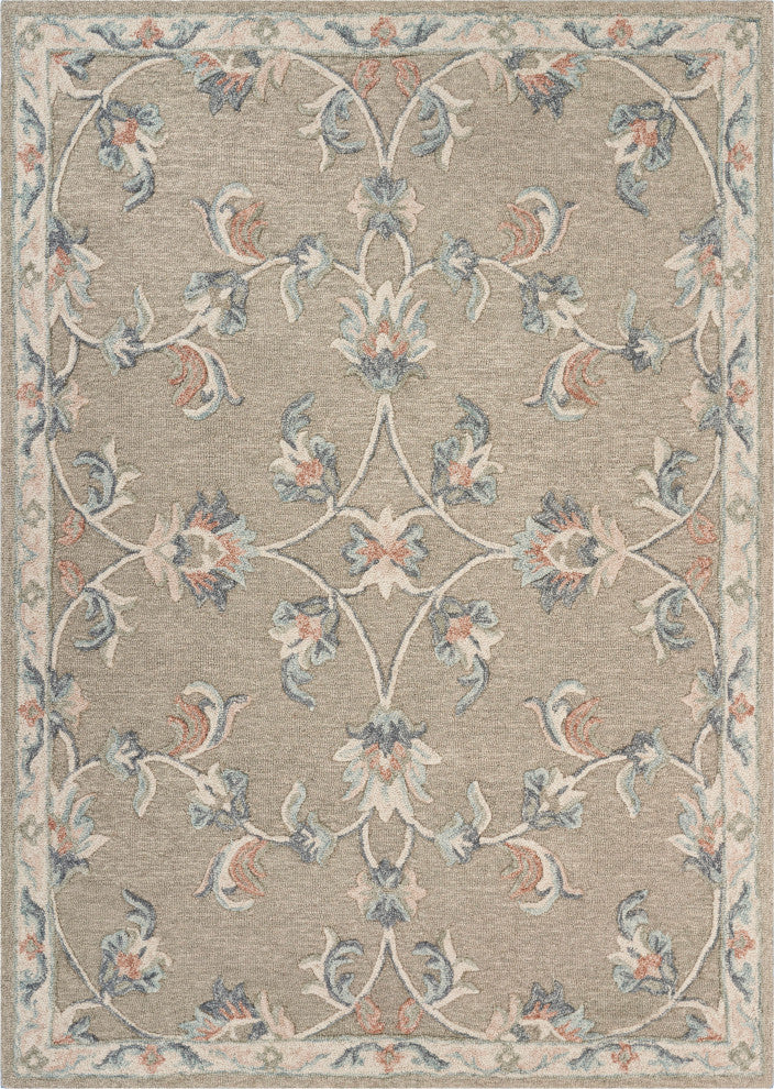 Ox Bay Vicy Lou Floral Hand-Tufted Area Rug, 7' x 9'