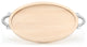 Large Oval Carving Board Trencher with Rope Handles, Maple, 15" x 24"