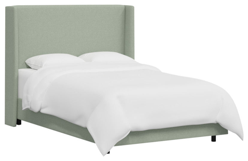 Wingback Bed, Zuma, Zuma Seafoam, Queen