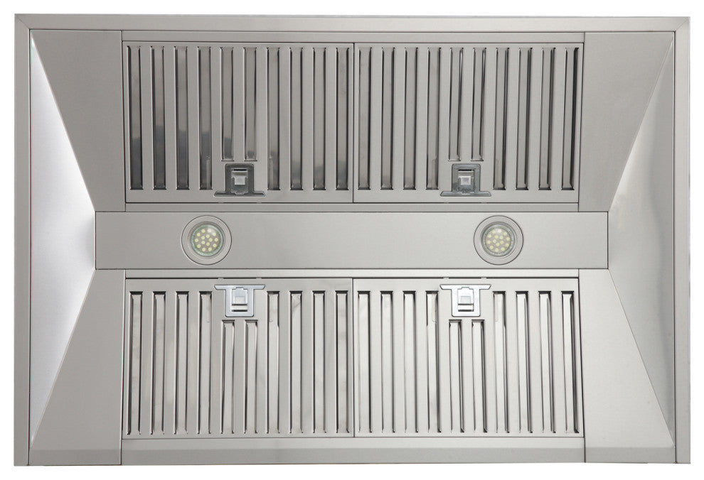 KUCHT Professional Wall Mounted Range Hood 900CFM, Stainless Steel, 36 Inch