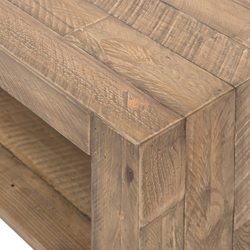 Beckwourth Coffee Table-60"-Sierra R Nat