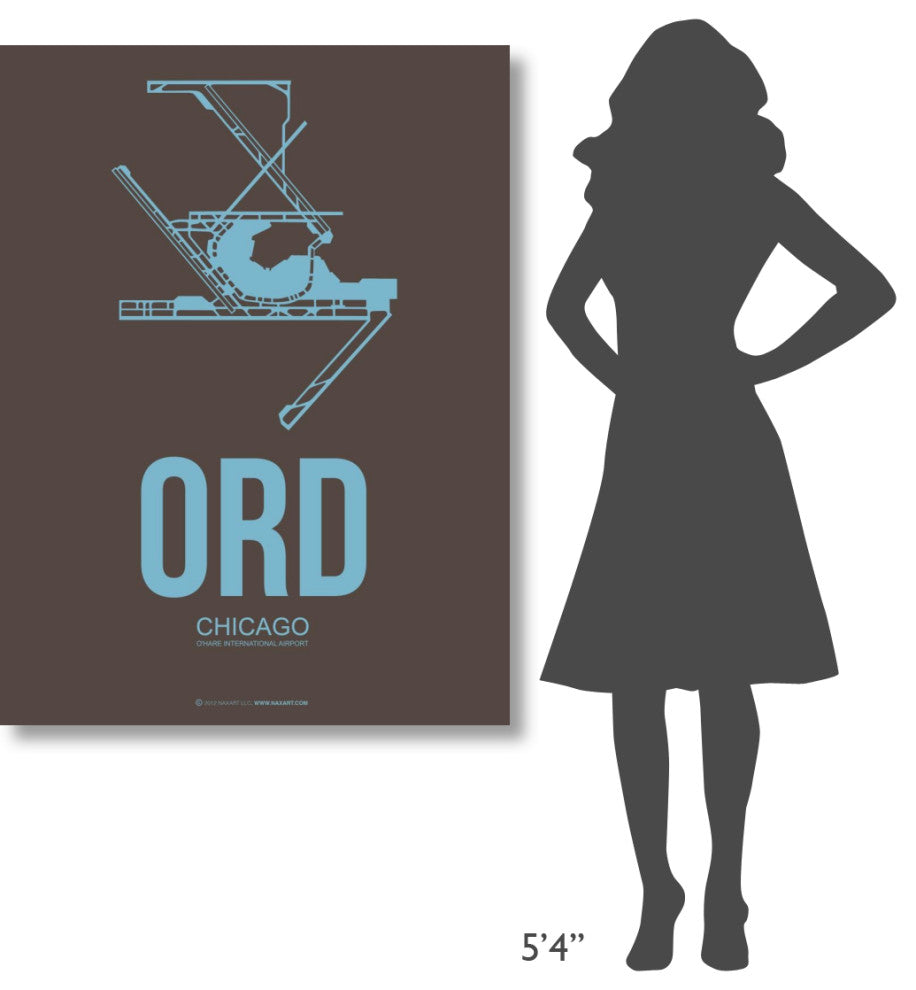 "ORD Chicago Poster 2" Fine Art Print