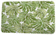 Tropical Resort Palm Leaves Floral Print Bath Mat, Green, 21"x34"