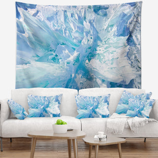 Blue Ice Hummocks Baikal Landscape Wall Tapestry, 60"x50"