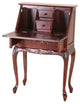 Bowery Hill Small Secretary Desk in Dual Walnut