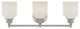 Savoy House Melrose 3-Light Bath Bar, Satin Nickel