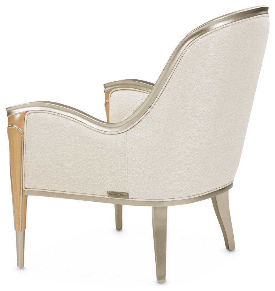 Villa Cherie Accent Chair - Pearl/Caramel