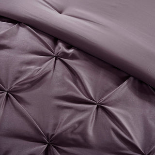 Madison Park Essentials Joella 24 Piece Room, a Bag, Plum