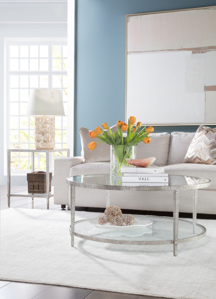 Claret Rectangular End Table