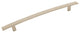 Amerock Cyprus Appliance Pull, Satin Nickel, 12" Center-to-Center