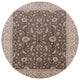Ahgly Company Indoor Round Mid-Century Modern Area Rugs, 4' Round