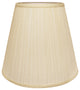 18" Ivory Deep Empire Broadcloth Lampshade