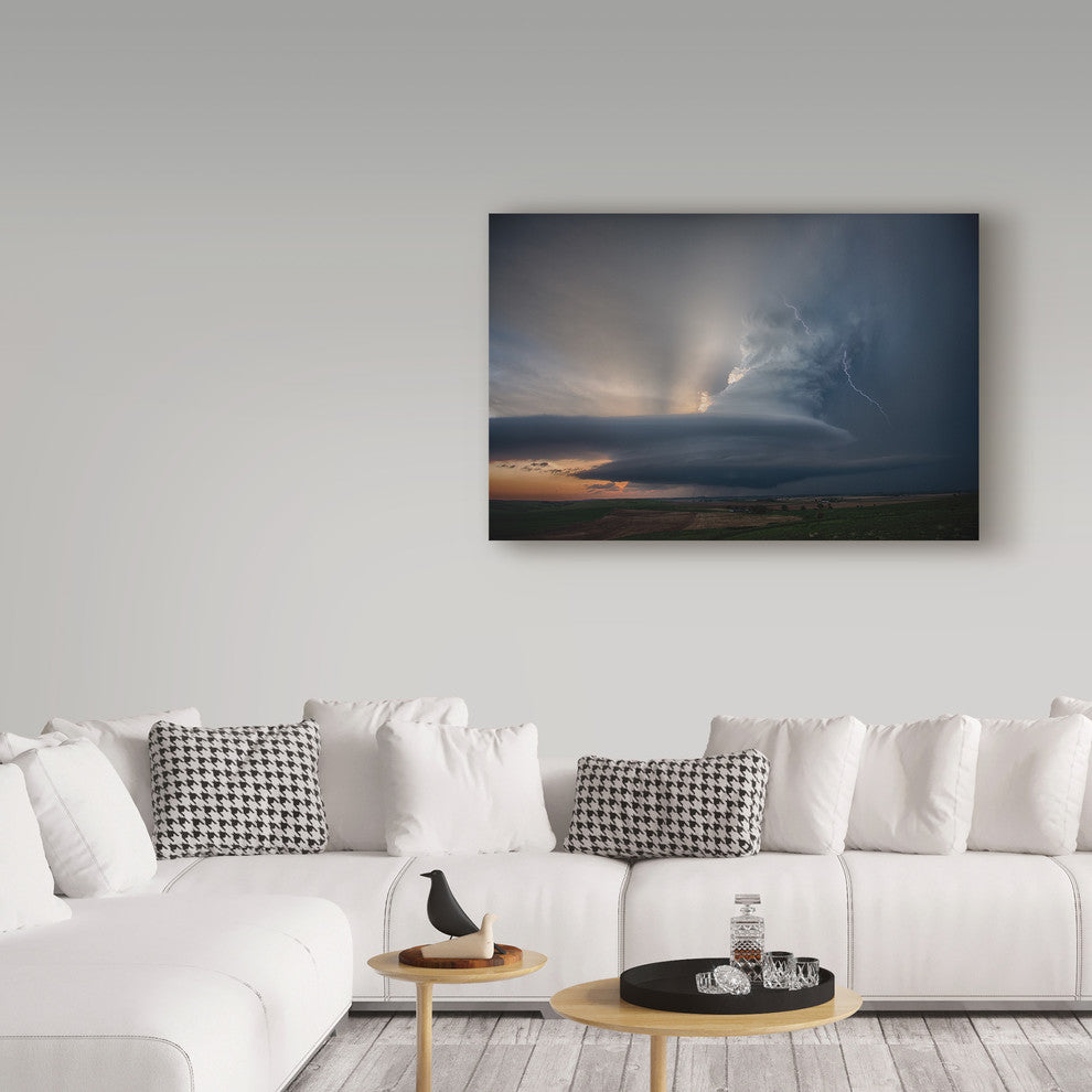 Alexander Fisher 'Nebraska Summer' Canvas Art, 24"x16"