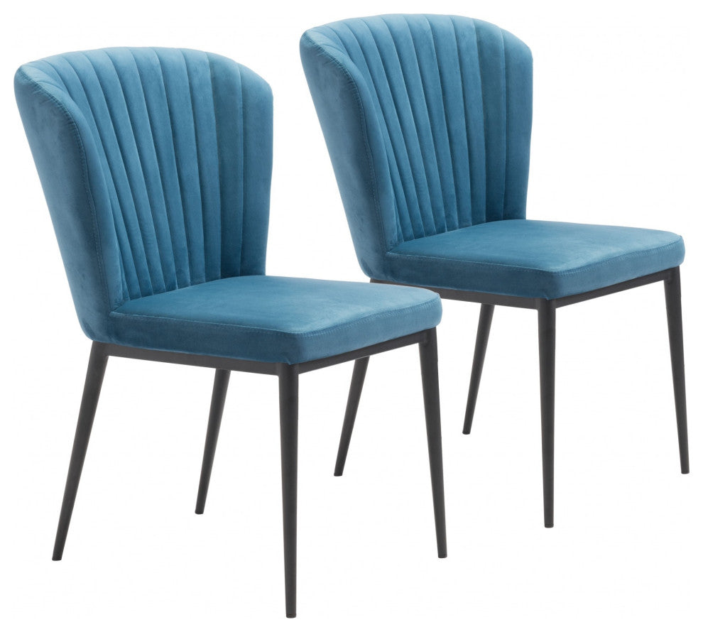 Tolivere Dining Chair, Set of 2 Blue