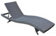 Armen Living Cabana Outdoor Adjustable Wicker Chaise Lounge Chair
