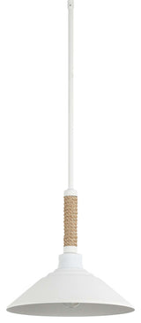 Golden Lighting 3318-M Journey 12"W Pendant - Natural White