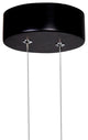 Pulley 10 in LED Black Mini Pendant