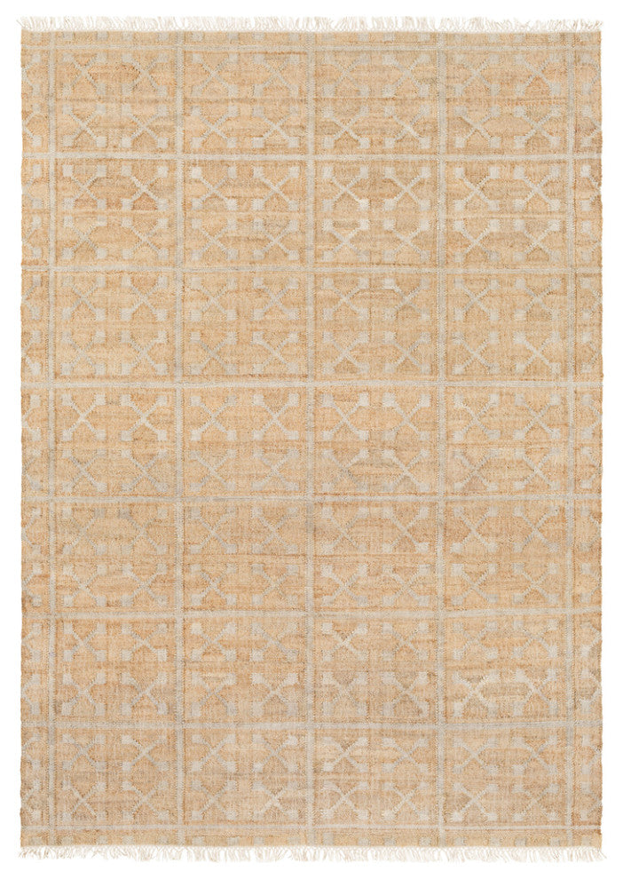 Surya Laural LRL-6014 Natural Fiber Area Rug, Ivory, 9' x 13' Rectangle