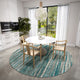 Dalyn Amador AA1 Teal 8'x8' Round Rug