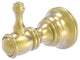 Carolina Robe Hook, Satin Brass