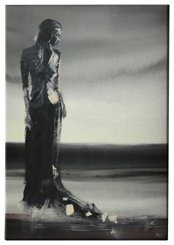 Epic Graffiti "Monochromatic" Giclee Canvas Wall Art, 18"x26"
