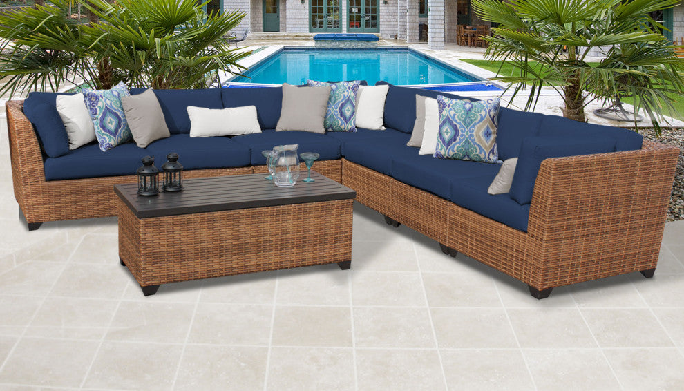 Laguna 8 Piece Outdoor Wicker Patio Furniture Set 08a