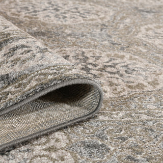 Alessana Banbury Bordered Area Rug, Walnut, 2'6"x10'3"