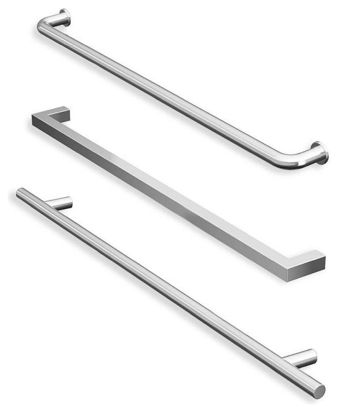 MAAX Kameleon Semi-frameless Slider Tub Door with Clear Glass, Chrome