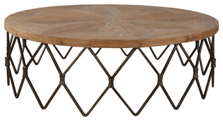Uttermost Chain Reaction Wooden Coffee Table
