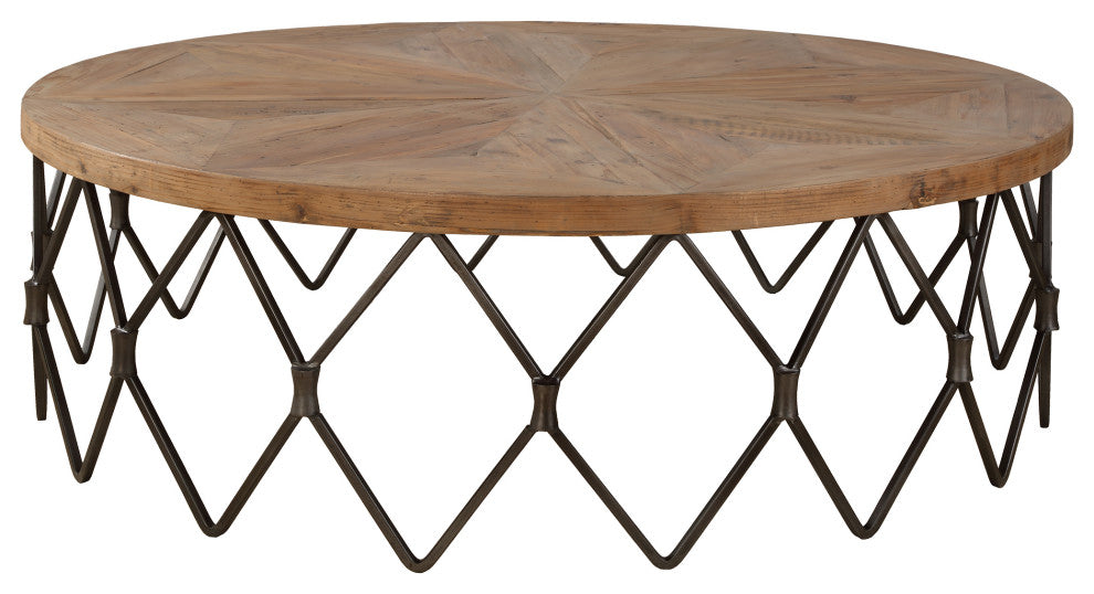 Uttermost Chain Reaction Wooden Coffee Table