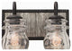 Kalco Lighting Bainbridge 2 Bath Lighting, Black Iron