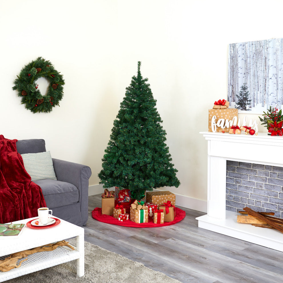 Nearly Natural 6'' Northern Tip Pine Artificial Christmas Tree
