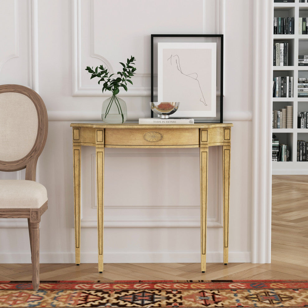 Chester Console Table, Beige