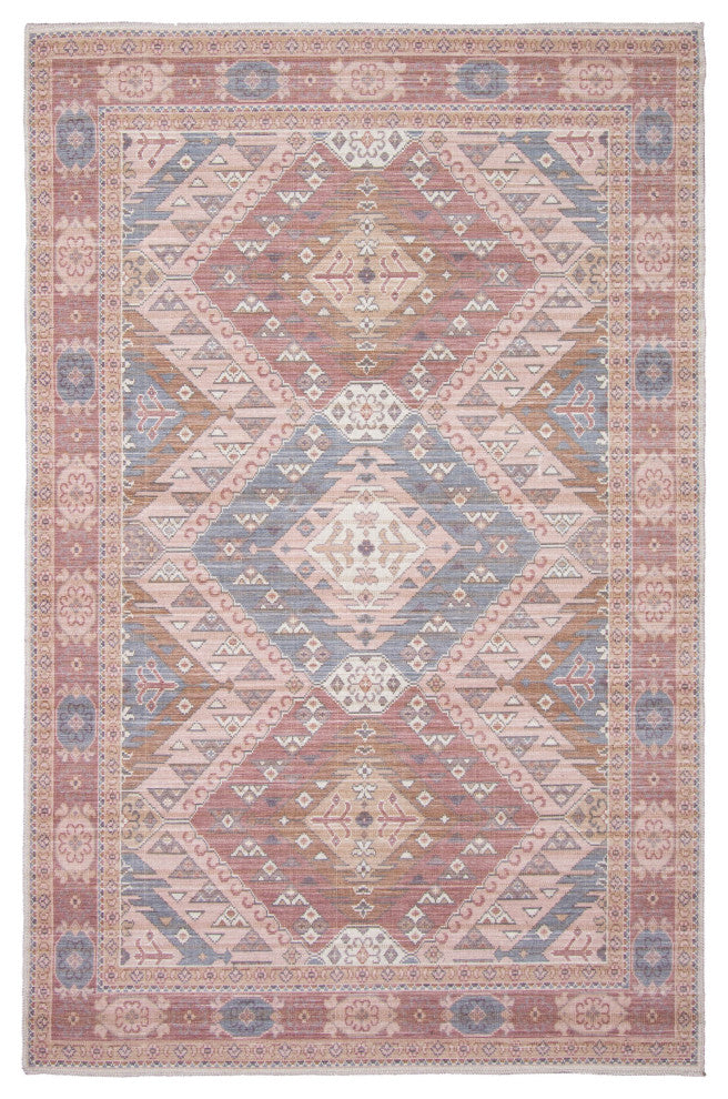 Afshar Vintage Tribal Area Rug, Beige, 7'8"x10'0"