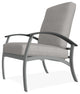 Belle Isle Cushion Deep Seating Outdoor Armchair, Rain Graystone/Graphite