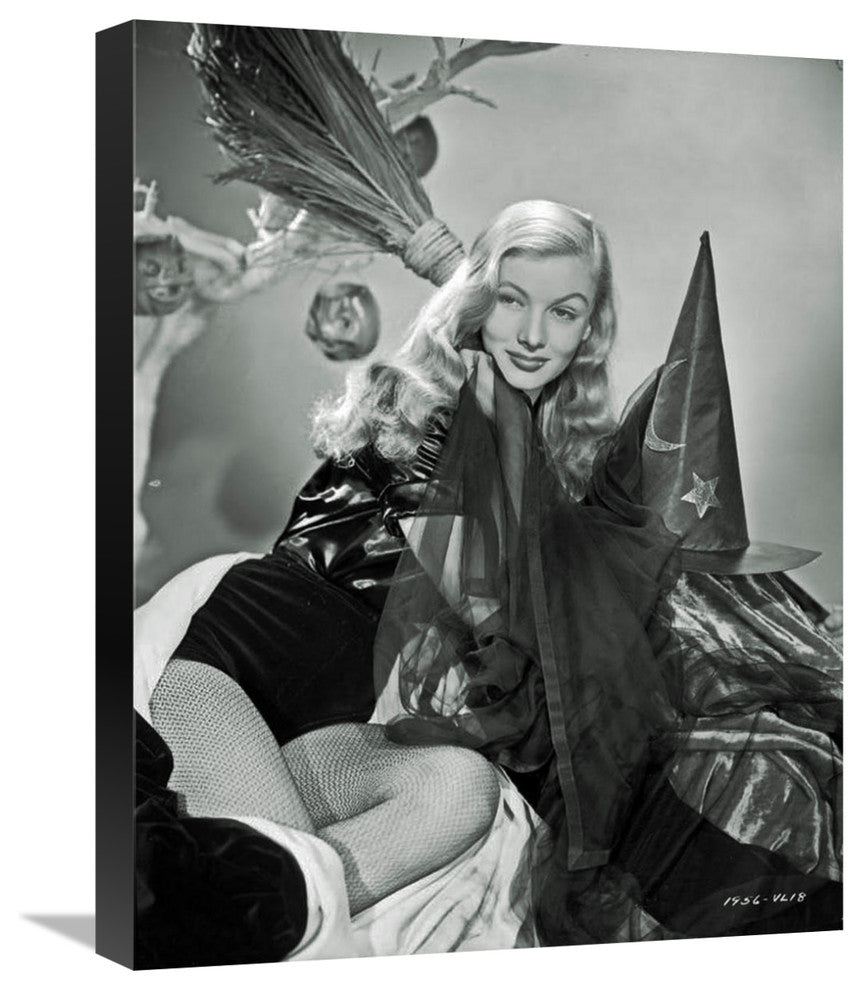 "I Married a Witch - Veronica Lake" Canvas Giclee, 17"x22"