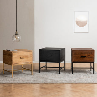 Eden Night Stand Table, Walnut