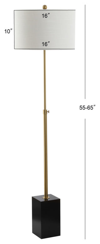 Lafayette Adjustable Height LED Floor Lamp