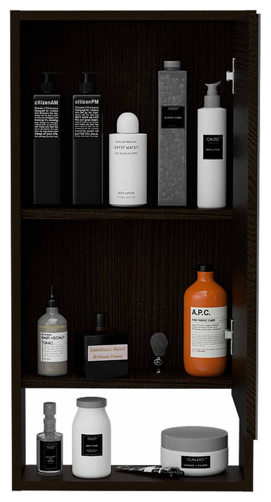 Modesto Medicine Cabinet, Black