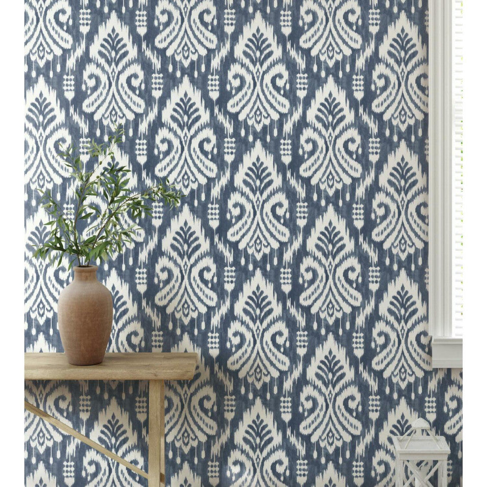 Hawthorne Ikat Peel and Stick Wallpaper