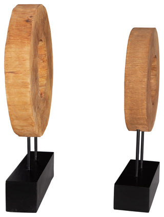 Uttermost Ashlea Wooden Sculptures, Set of 2
