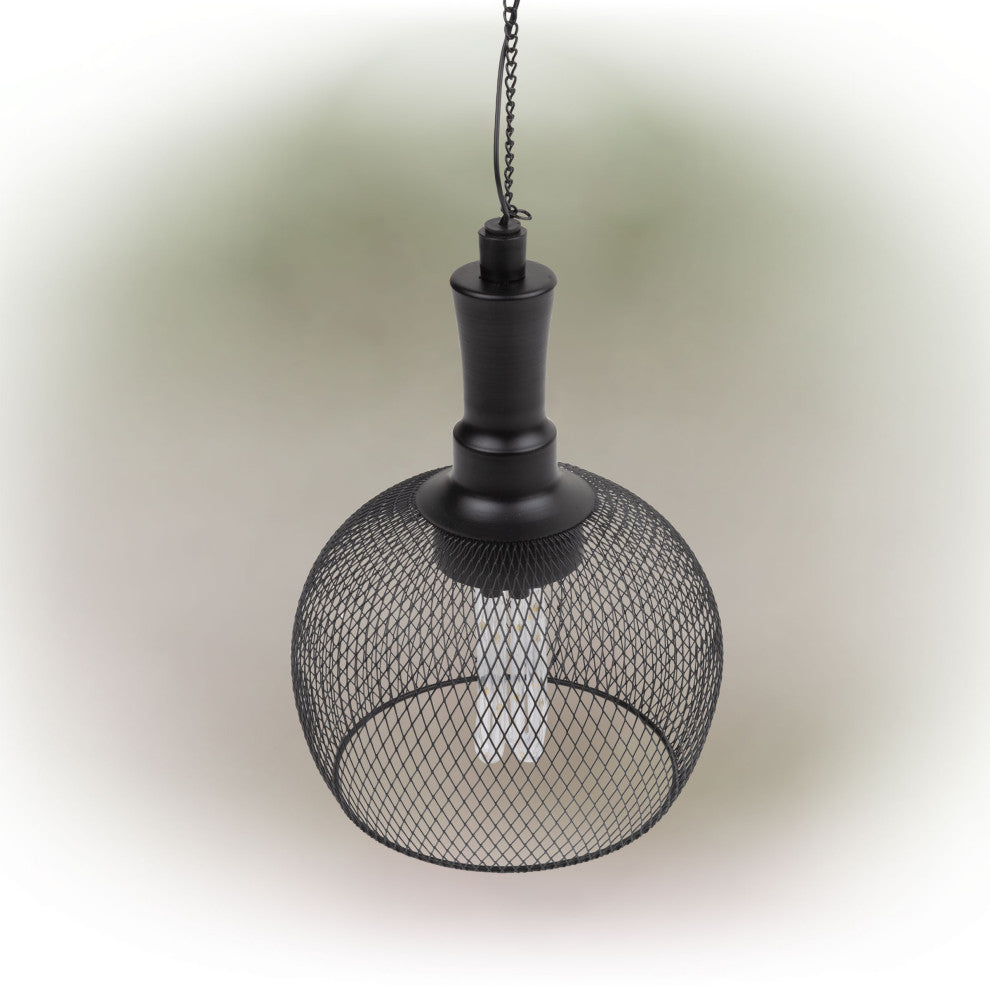 Alpine Solar Hanger with White LED Light, 10"