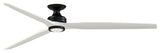 Fanimation Spitfire DC-KIT-84-LK-F Spitfire DC 84" 3 Blade Indoor - Black /