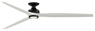 Fanimation Spitfire DC-KIT-84-LK-F Spitfire DC 84" 3 Blade Indoor - Black /