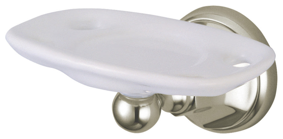 Kingston Brass Toothbrush and Tumbler Holder, Brushed Nickel