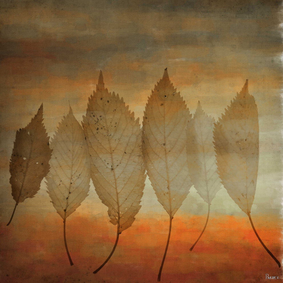 "Leafs" Fine Art Canvas Print, 32"x32"