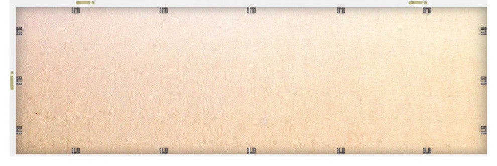 "Pink Cheeks" Framed Painting Print, 30x10